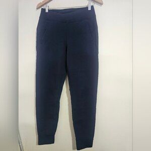Lululemon Embrace The Space Pant Navy Blue Womens 6 Thick Fabric